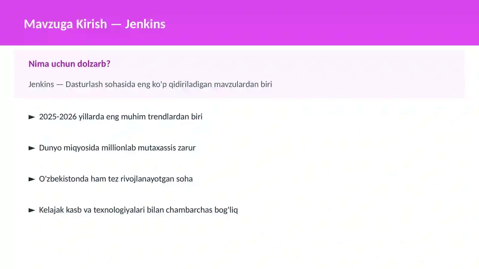 Jenkins 2