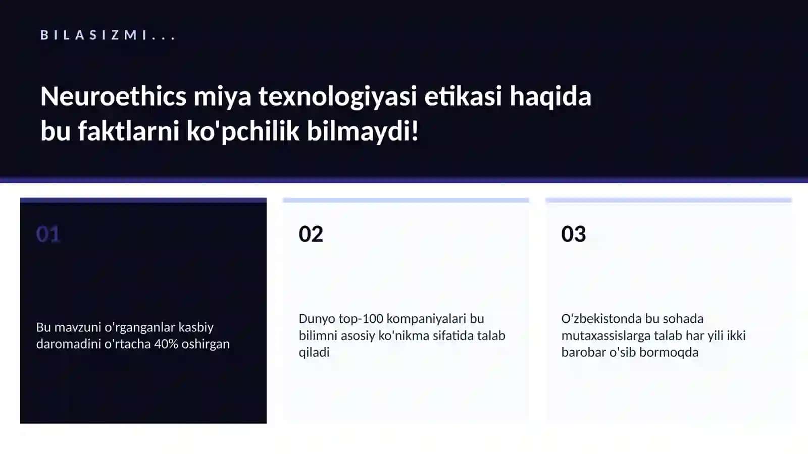 NEYROTEXNOLOGIYA VA MIYA 2