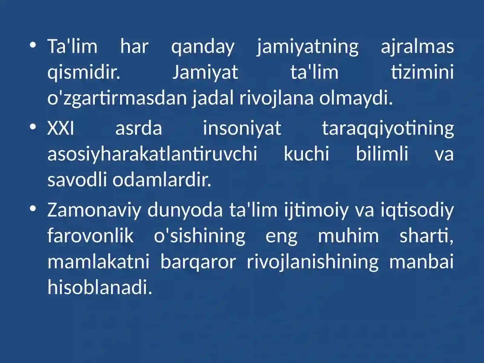 Zamonaviy tarix darslari 2