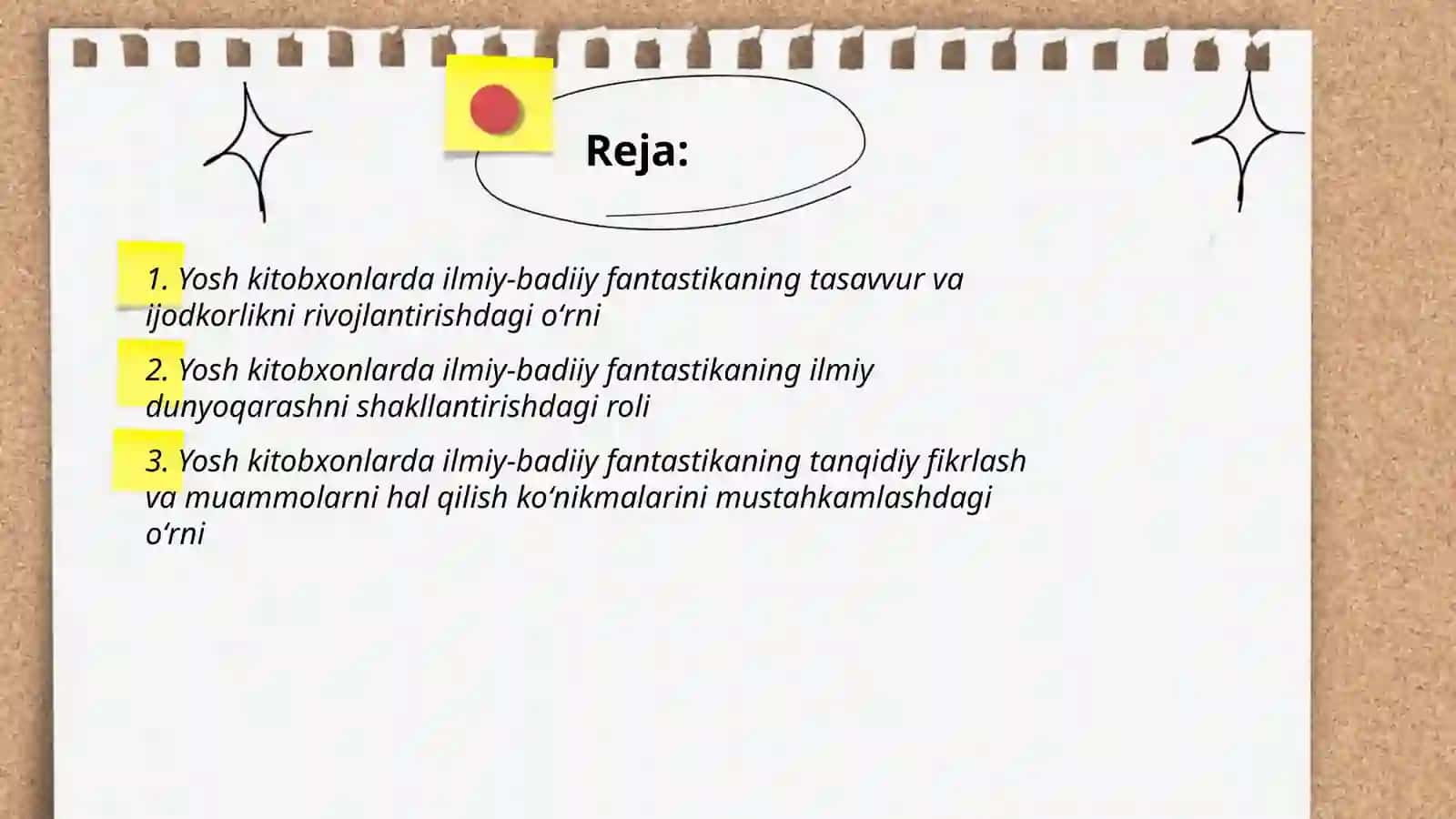 Yosh kitobxonlarda ilmiy-badiiy fantastikaning oʻrni 2