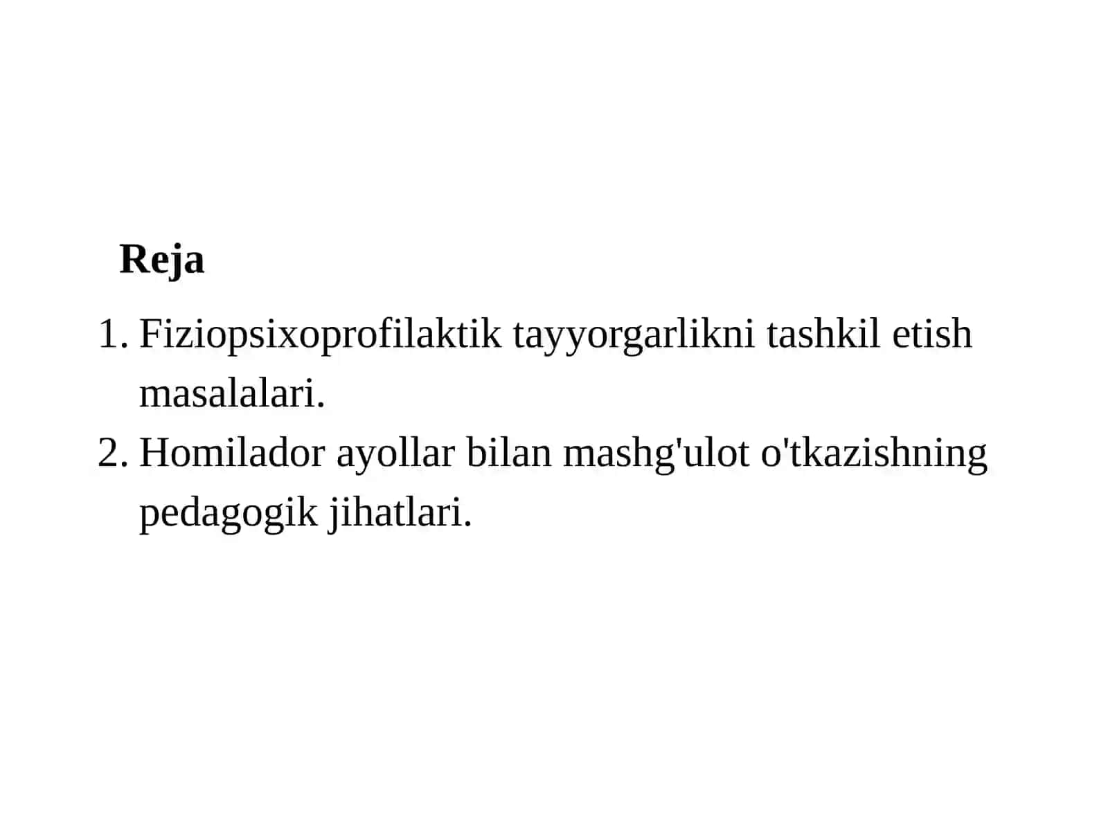 Homiladorlikda fiziopsixoprofilaktika va pedagogik jihatlar 2