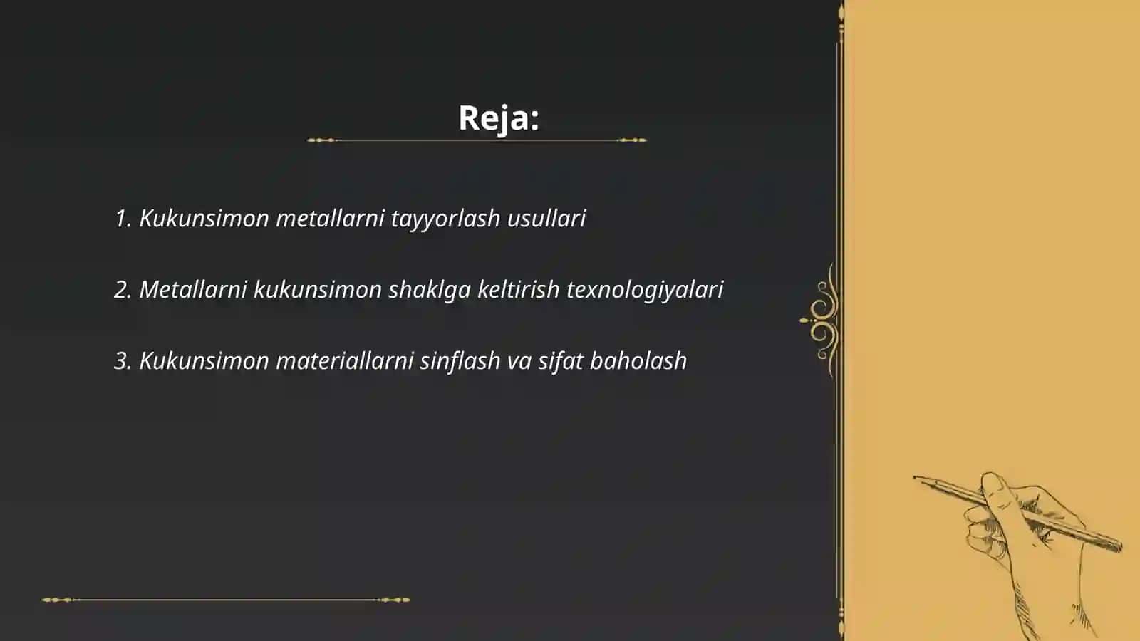 Kukunsimon metall materiallar 2