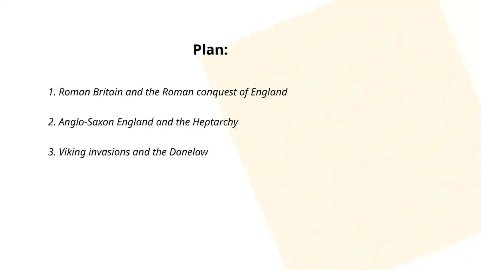 England History 2