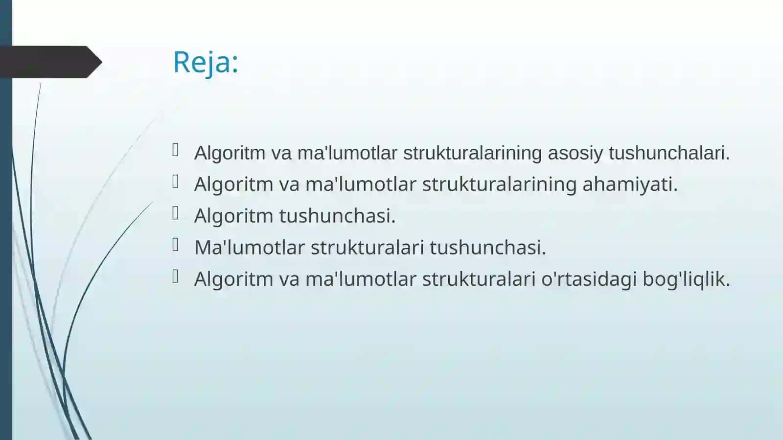 ALGORITM VA BS TUSHUNCHASI 2