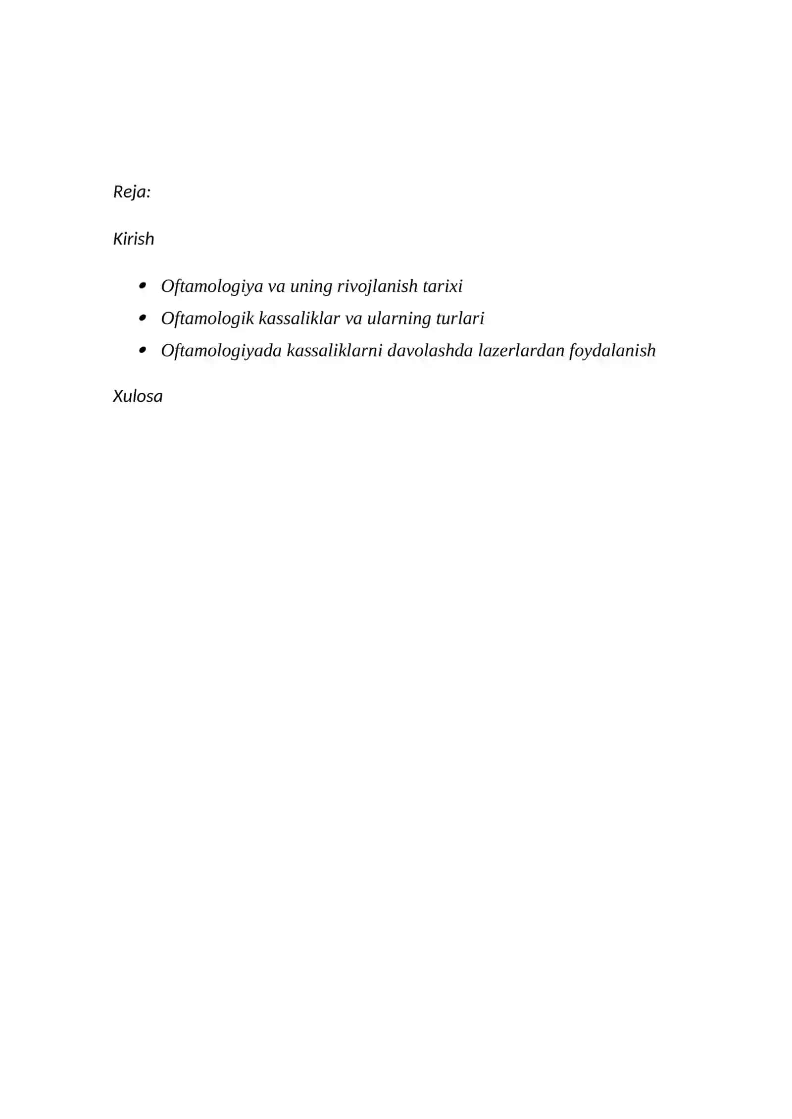 Oftamologiyada lazerlarning qo`llanilishi.docx 2