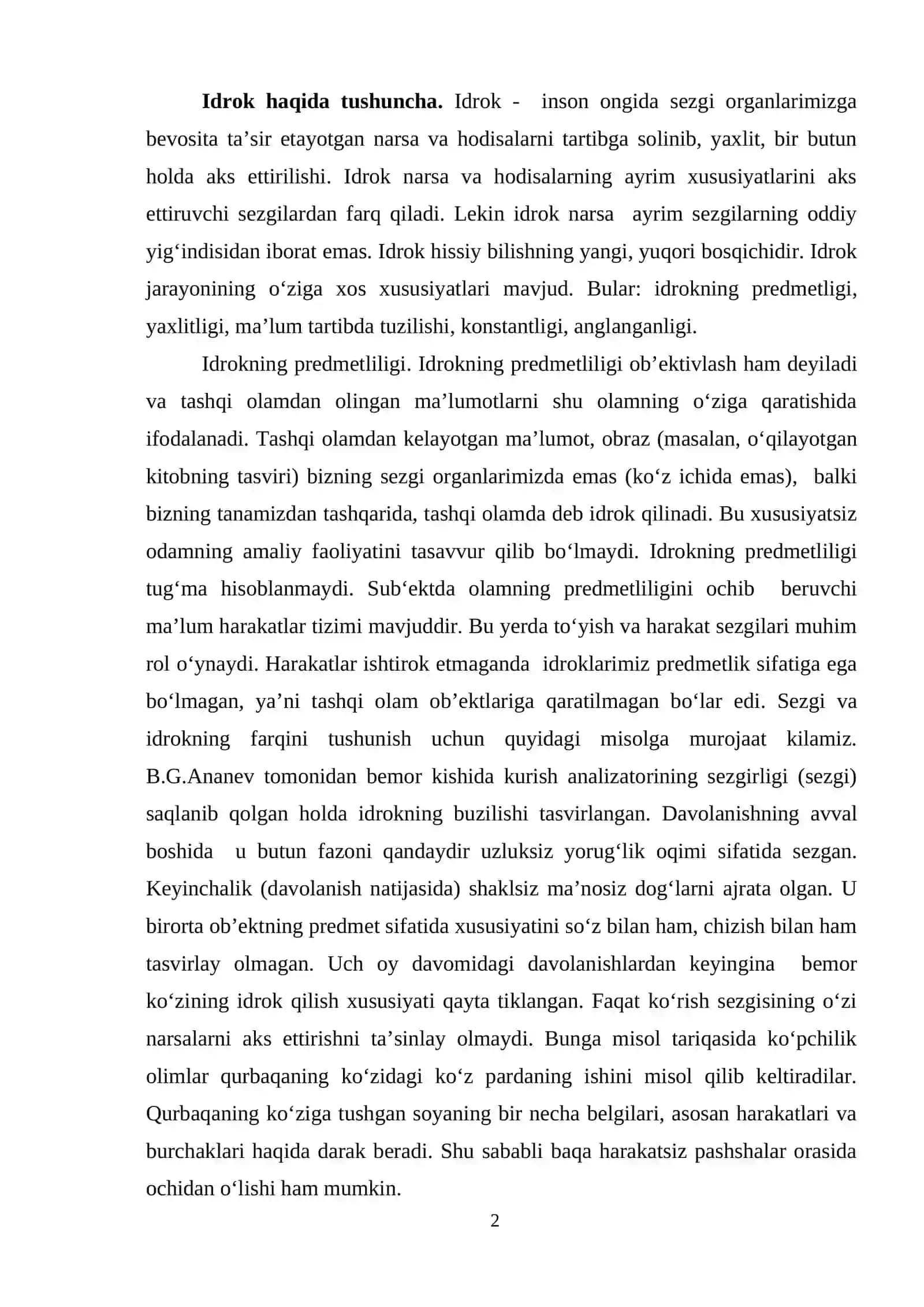 Idrokni buzilishi 2