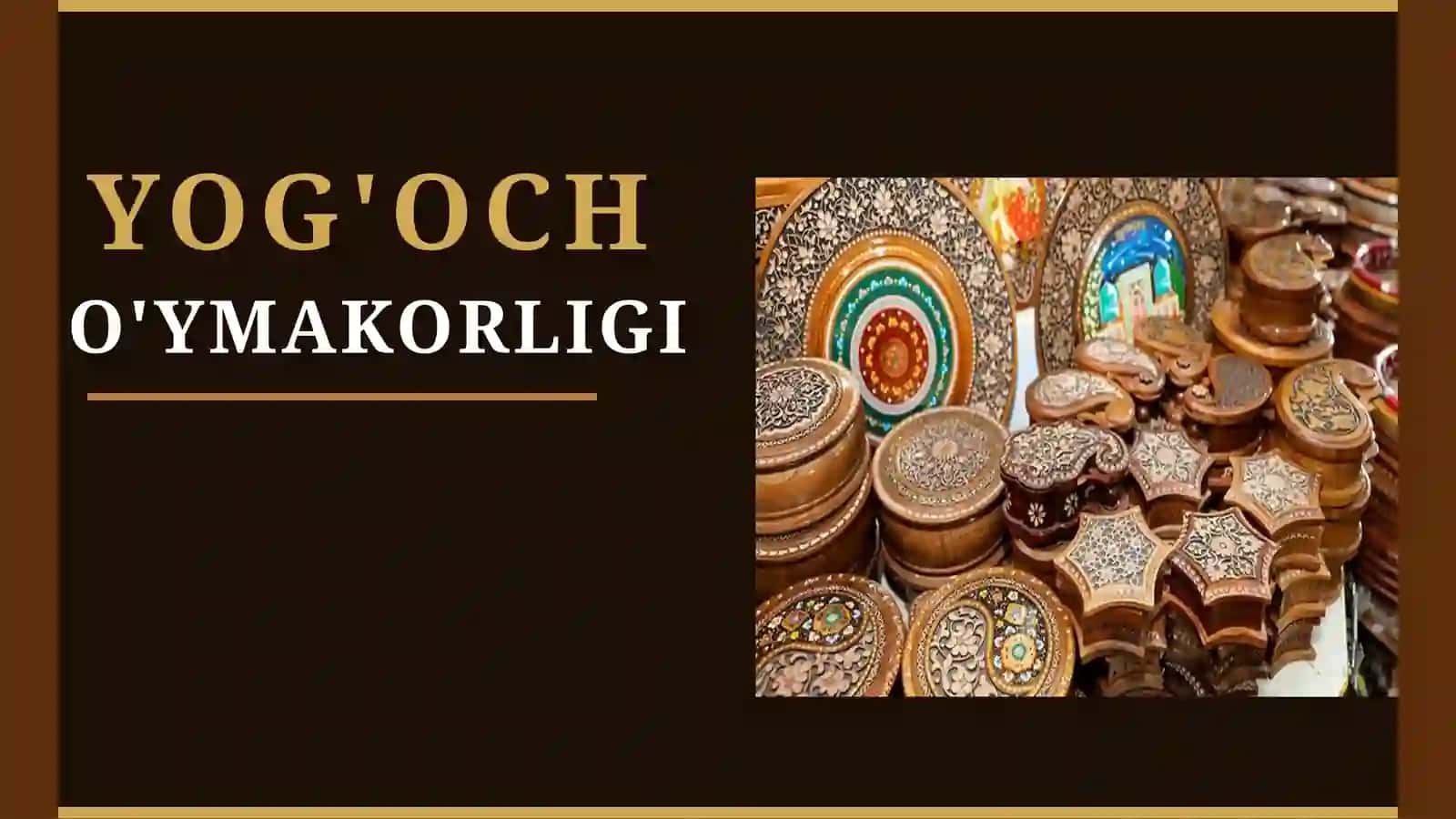 YOG'OCH O'YMAKORLIGI 2