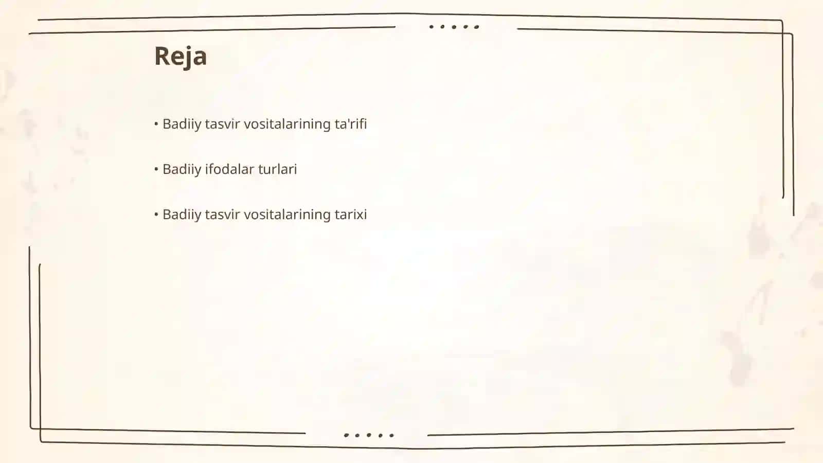 Badiiy tasvir vositalari va ifodalar 2