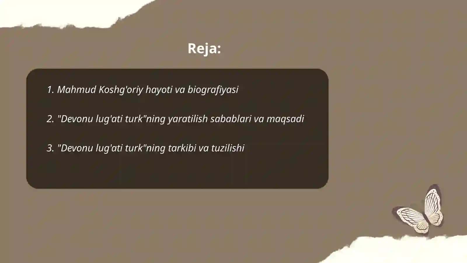 Mahmud Koshg'oriy va uning devoni lugati turk asaru 2