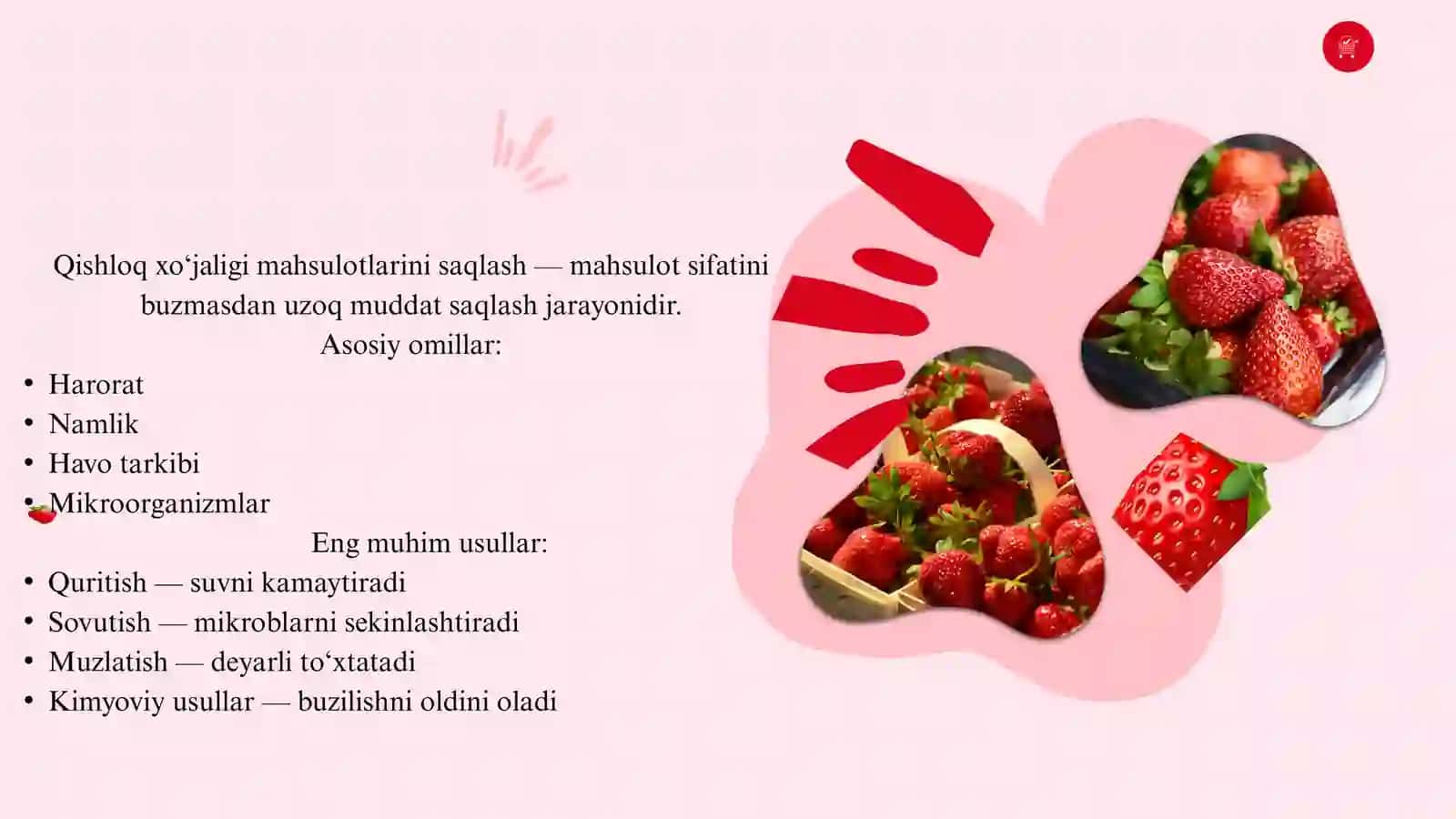 Qishloq xo‘jaligi mahsulotlarini saqlashda zamonaviy va an‘anaviy usullarni solishtirish 2