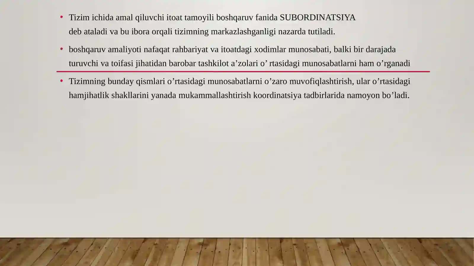 Boshqaruv psixologiyasi fanining maqsadi, vazifalari va muammolari 2