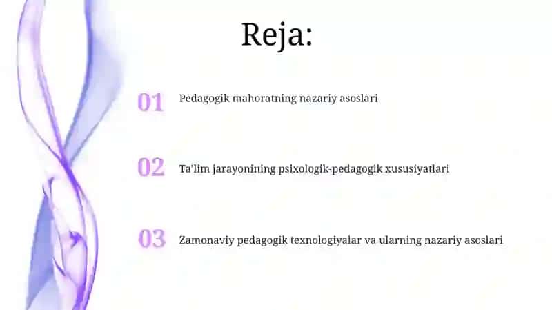 Pedagogik mahoratning nazariy asoslari 2