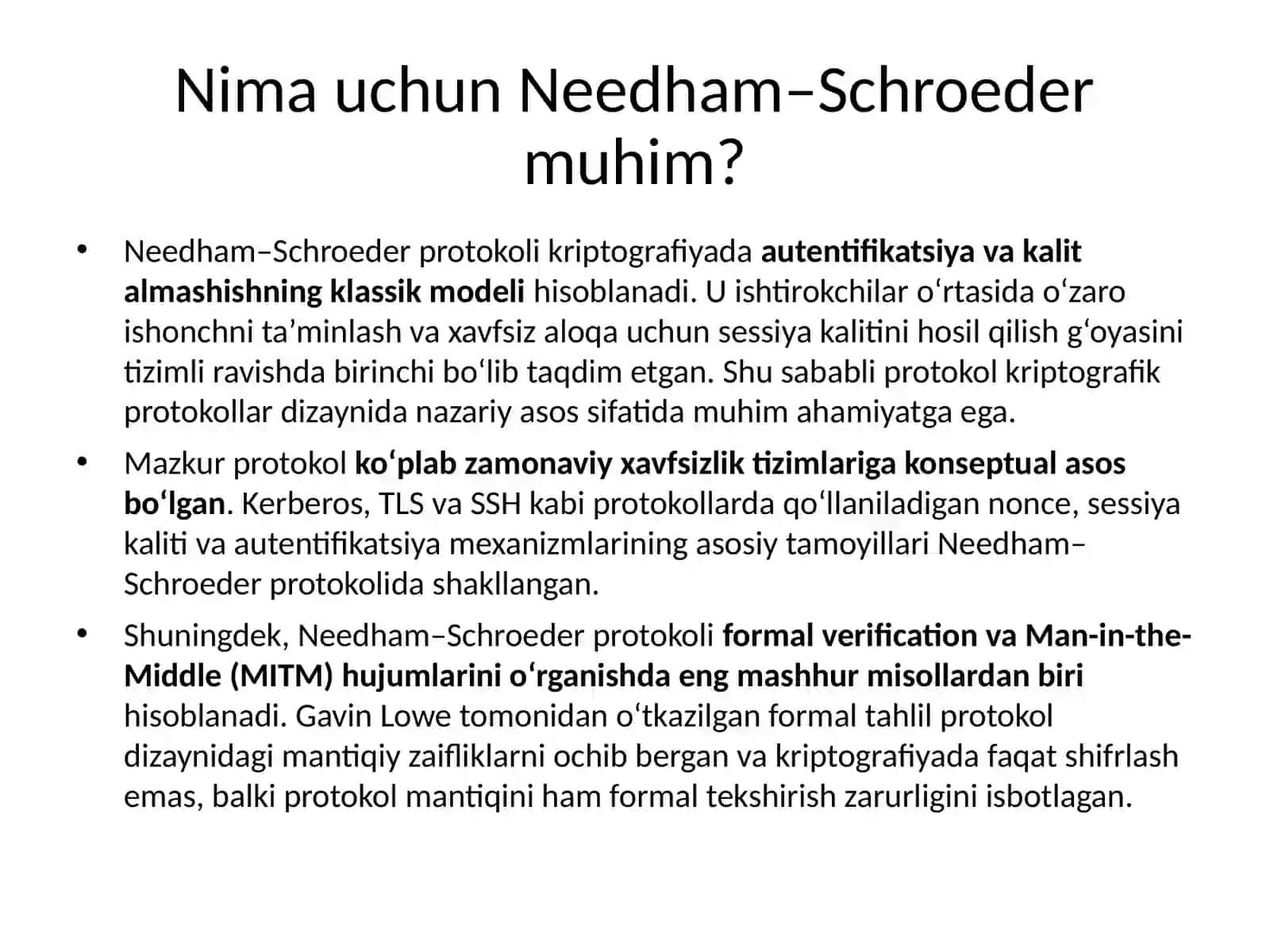 Needham–Schroeder Protokoli 2