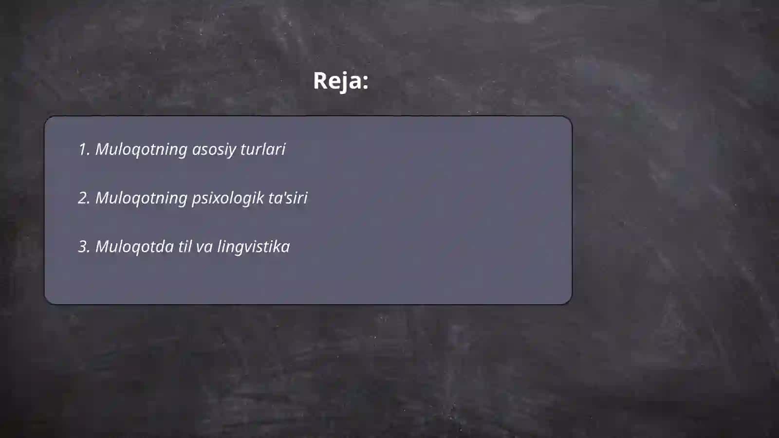 Muloqot 2