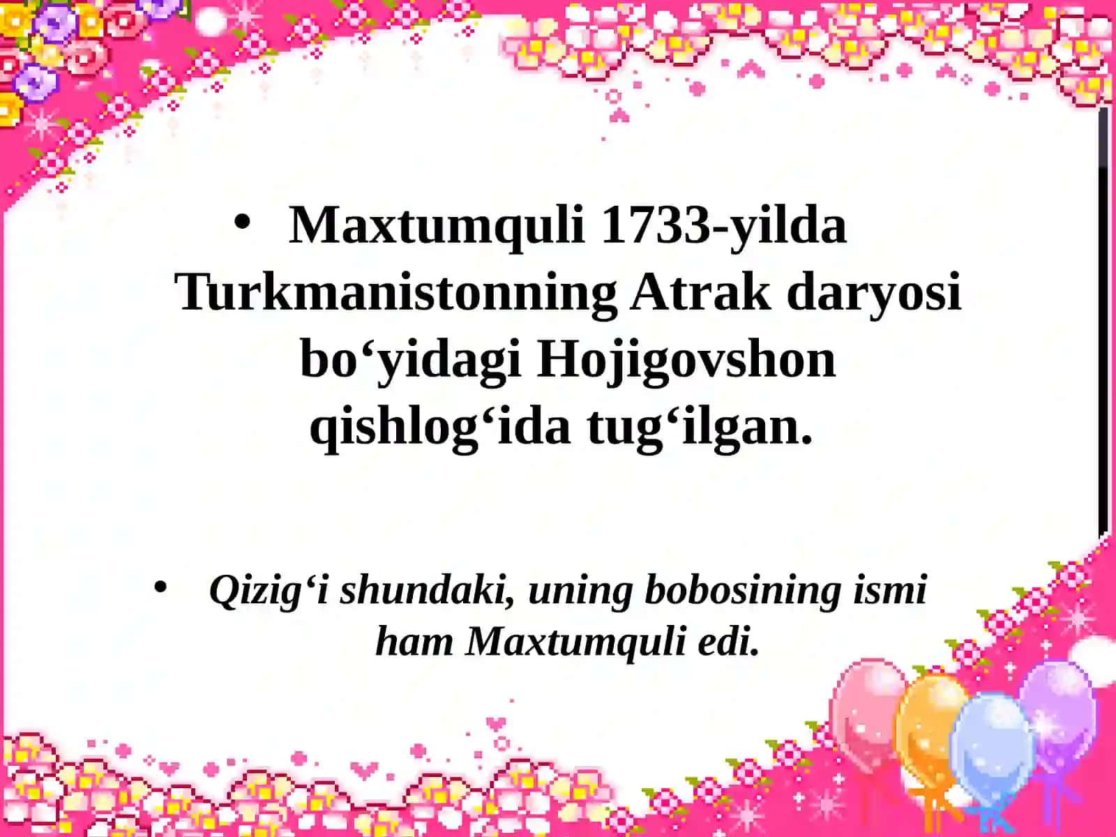 Maxtumquli 2