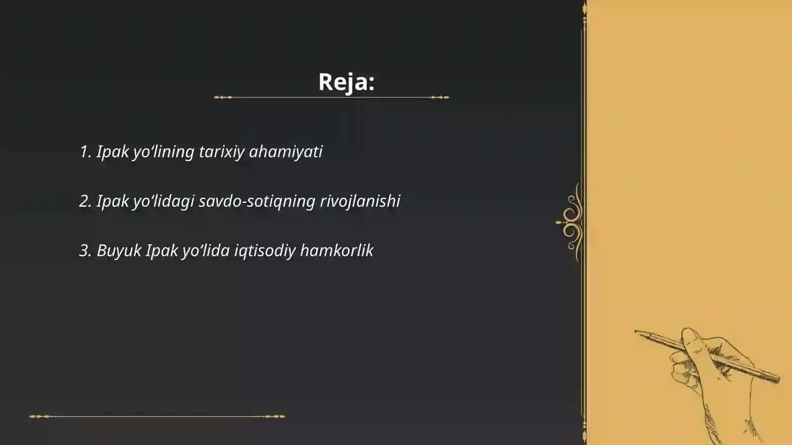 Ipak yoʻlining tarixiy ahamiyati 2