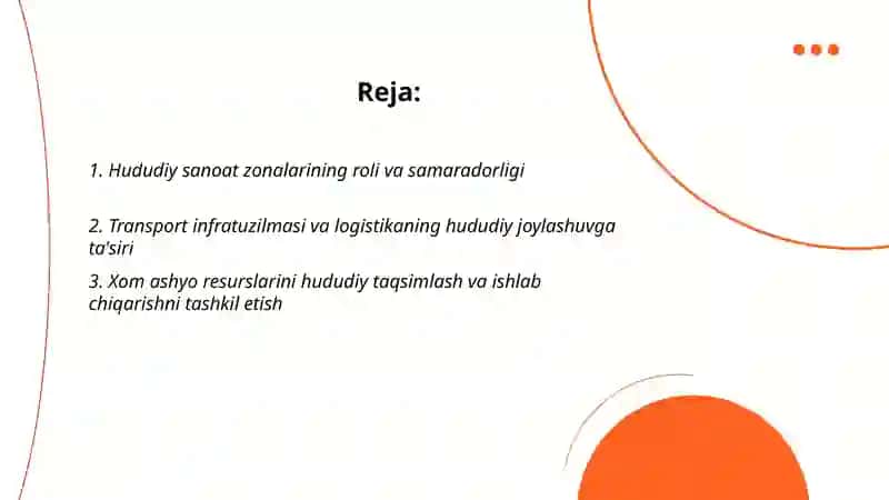 Mashinasozlik va elektrotexnika sanoatining hududiy tashkil etish ahamiyati 2
