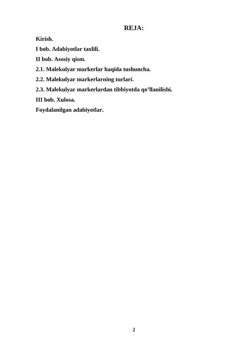 Molekulyar markerlar 2