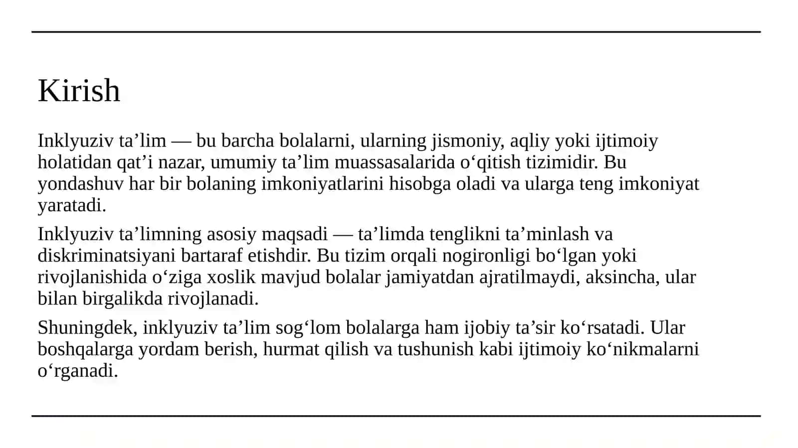 Inklyuziv muhitda tyutorlik faoliyatini tashkil etish 2