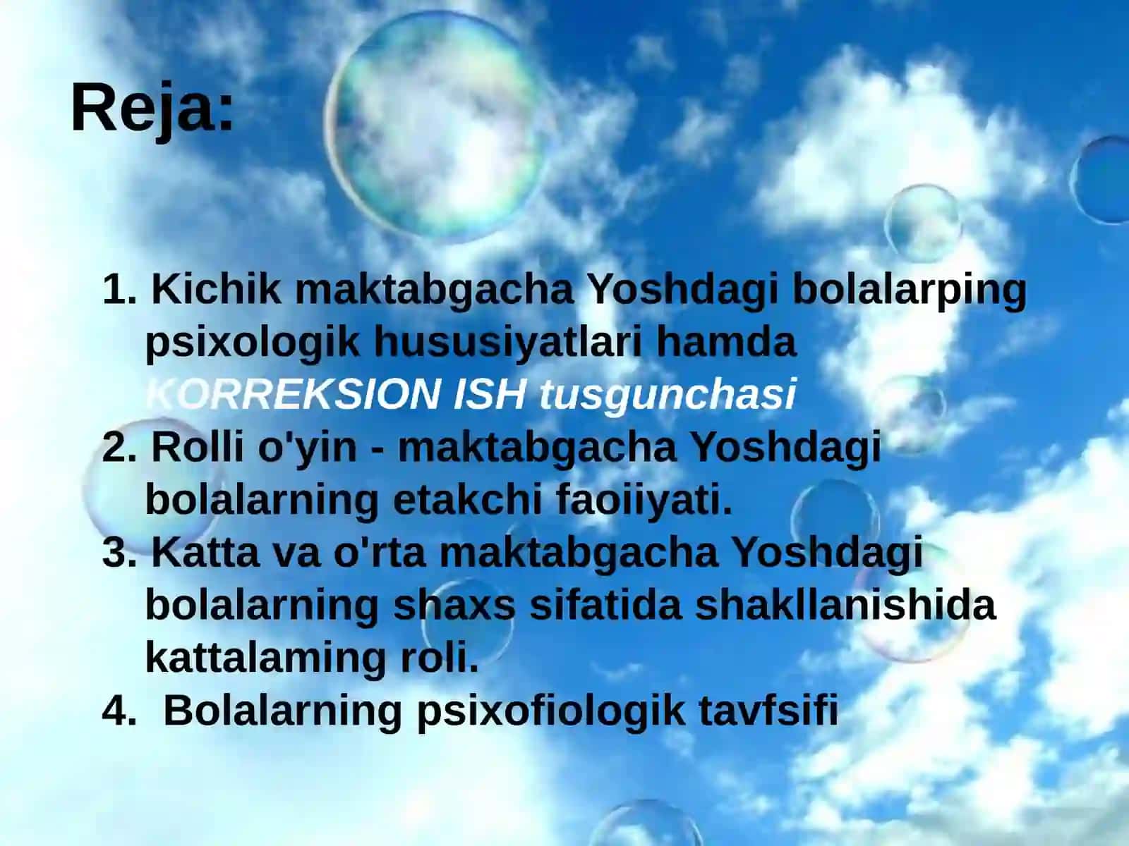 MAKTABGACHA YOSH DAVRIDA PSIXOFIOLOGIK TARAQQIYOTNING TAVSIFI 2