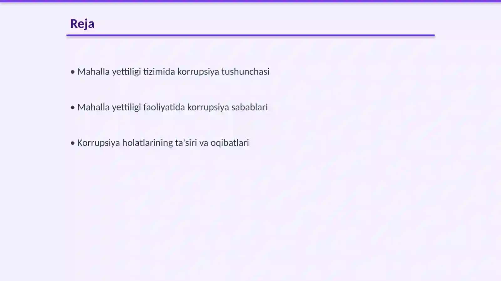 Mahalla yettiligi faoliyatida korrupsiya holatlari 2