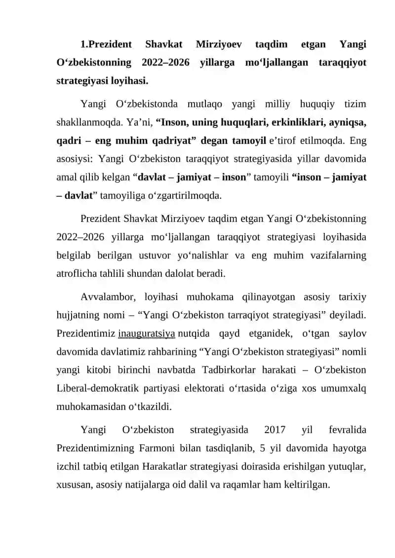 Taraqqiyot strategiyasi 2