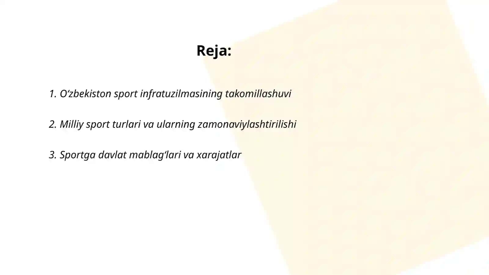 O‘zbekistonda zamonaviy sport turlarining rivojlanishi 2