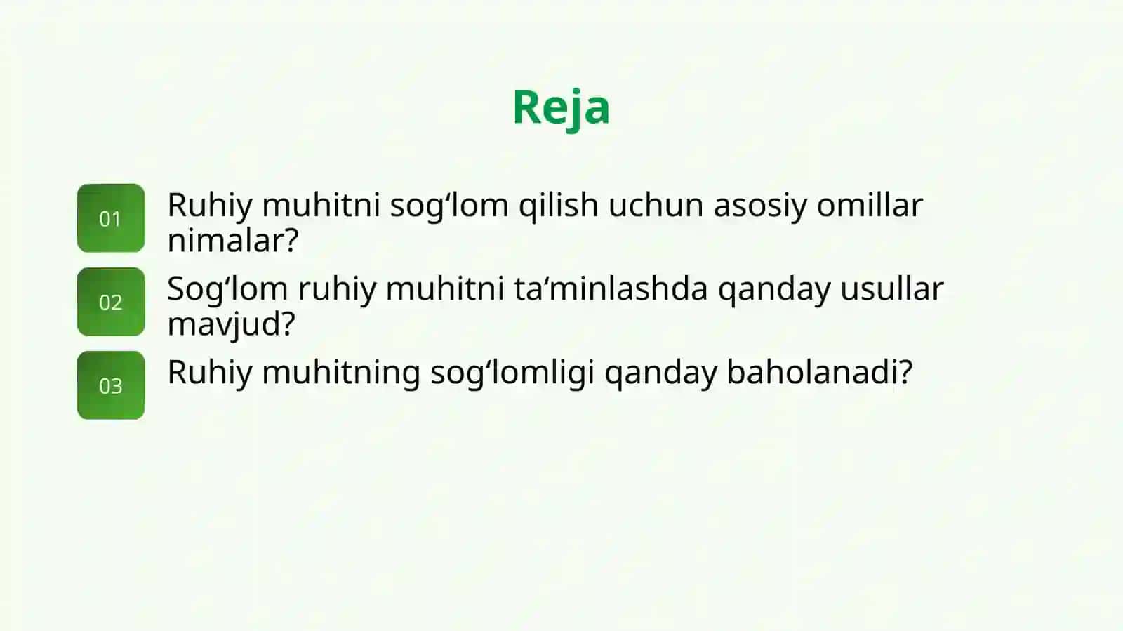 Oilada sog‘lom ruhiy muhitni ta‘minlash omillari 2