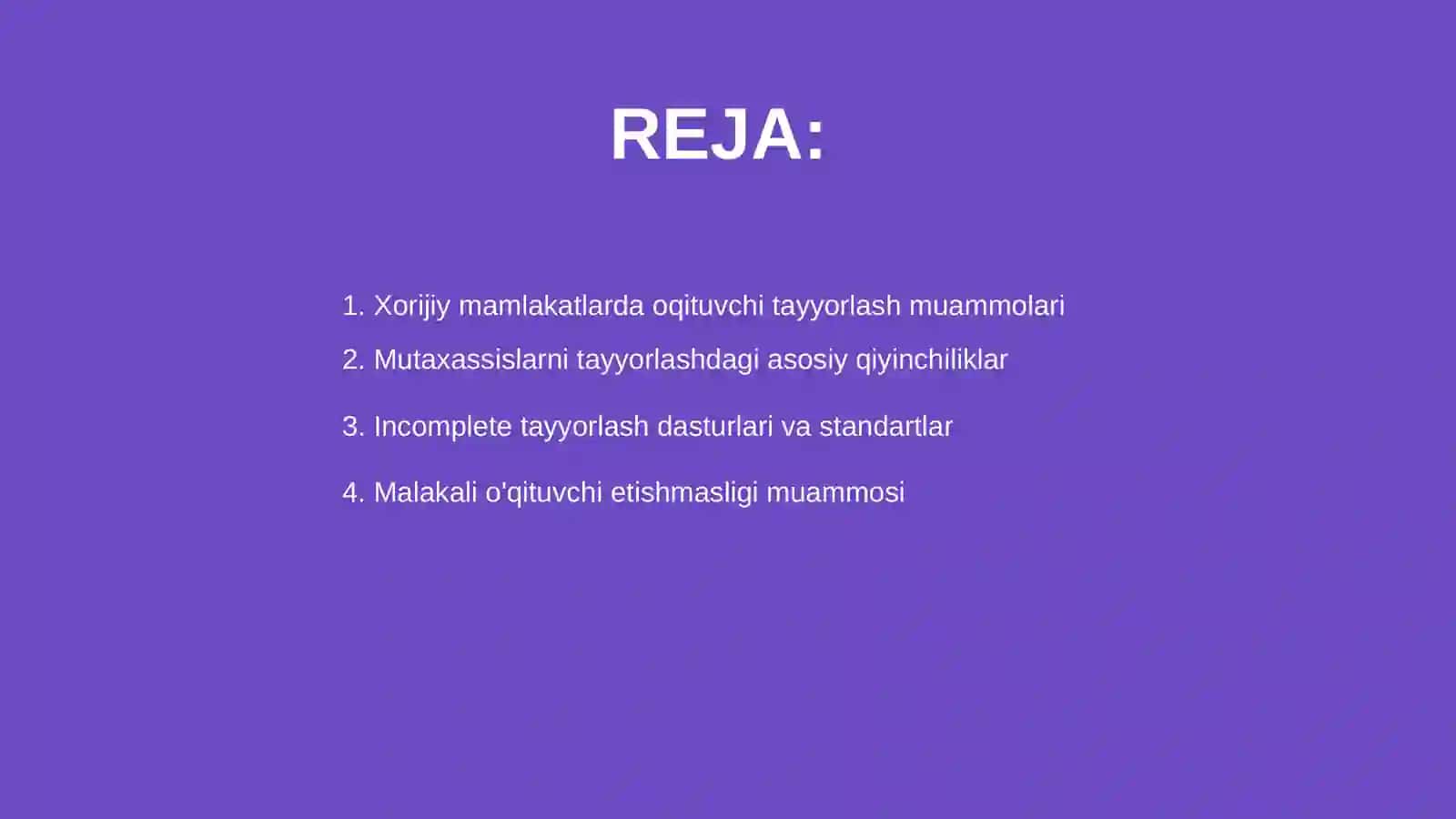 Xorijiy mamlakatlarda õqituvchi mutaxasislarni tayyorlash muammosi 2