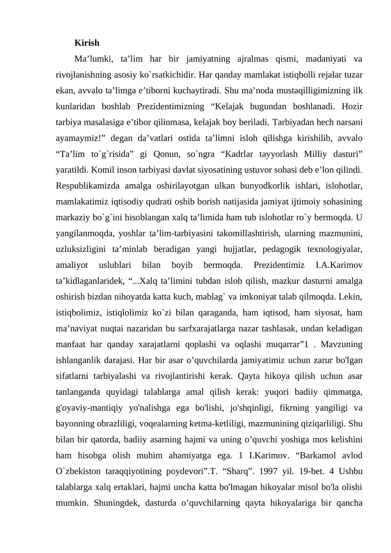 Bolalarni hikoya qilishga o‘rgatishning maqsad va vazifalari 2
