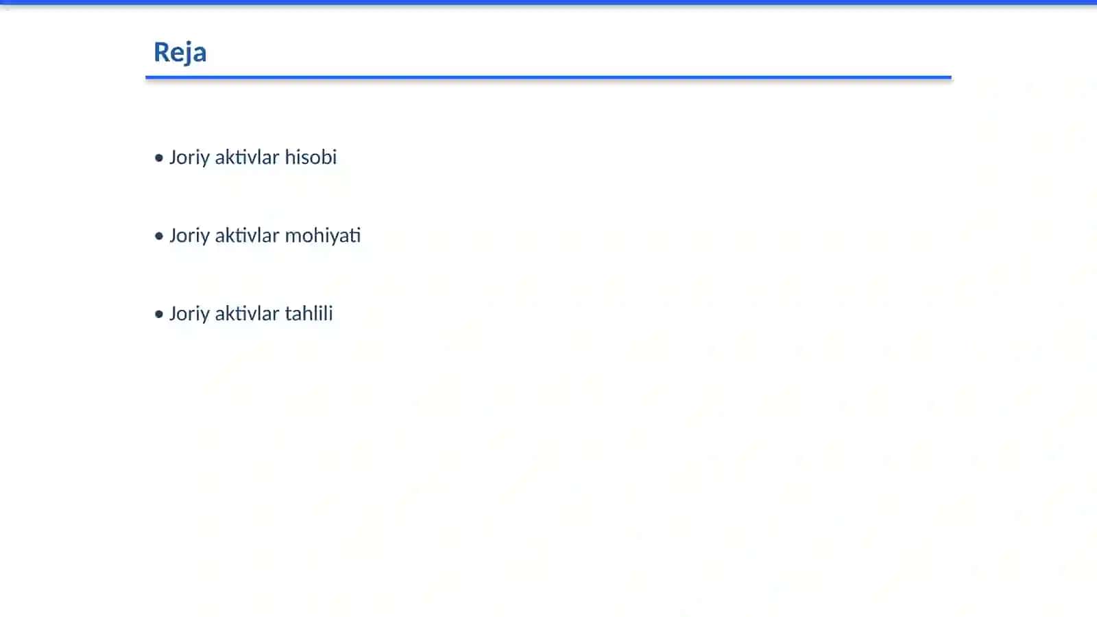 Joriy aktivlar tahlili 2
