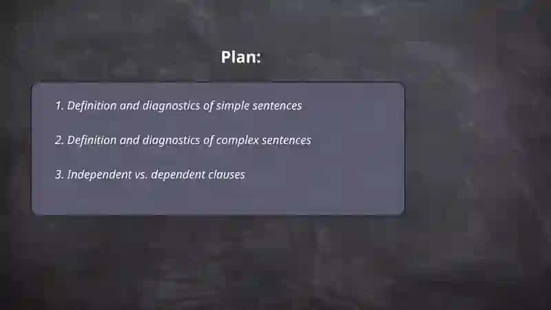 Syntax:simple vs.Complex sentences 2