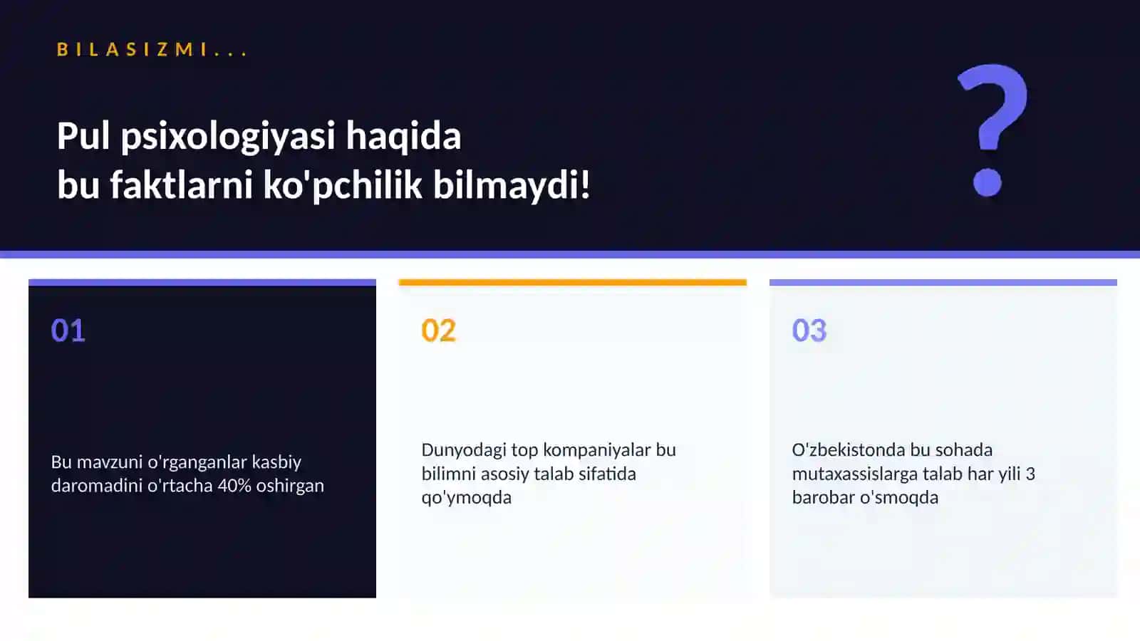 Pul psixologiyasi 2
