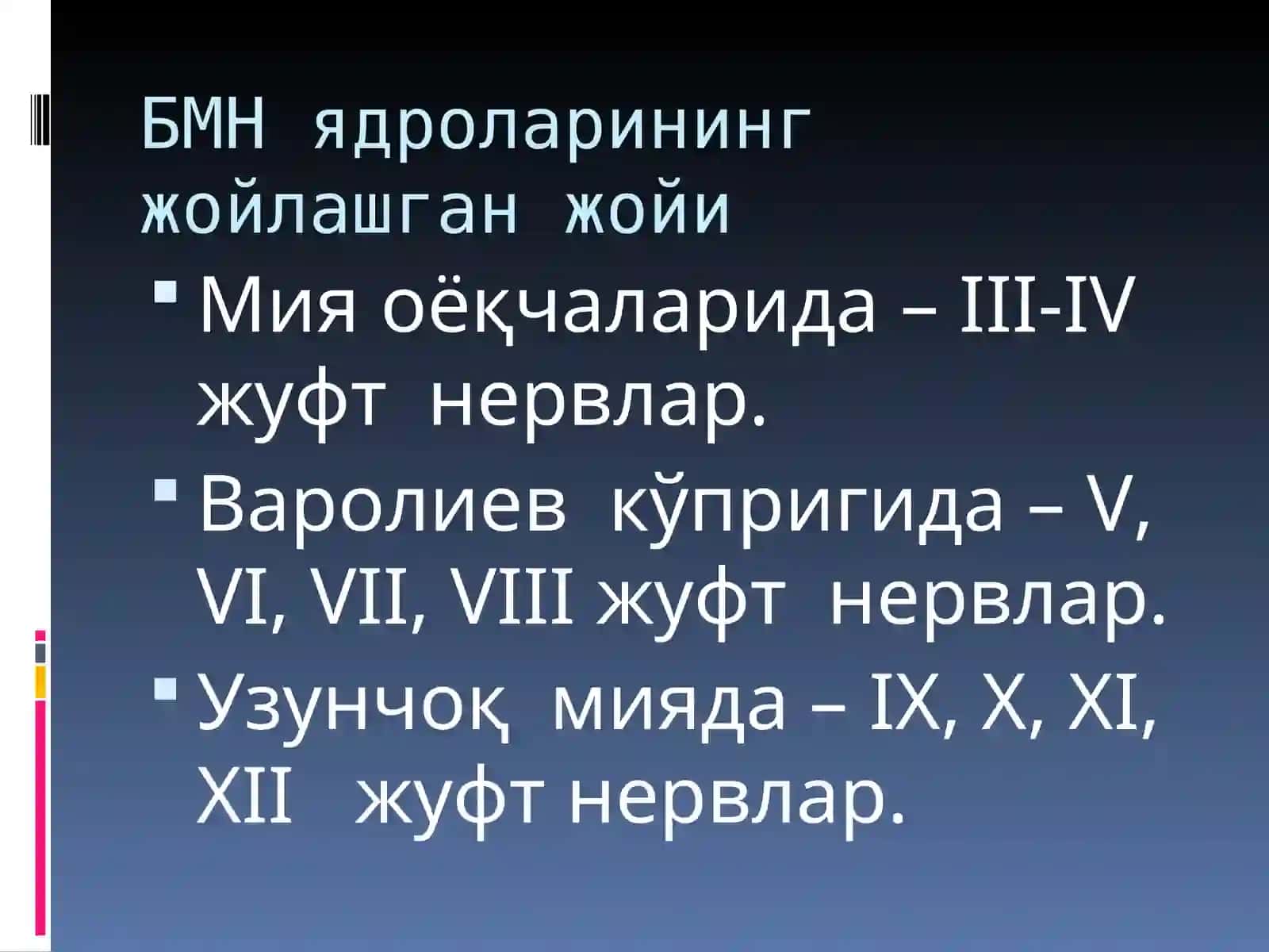 Жуфт нервлар 2