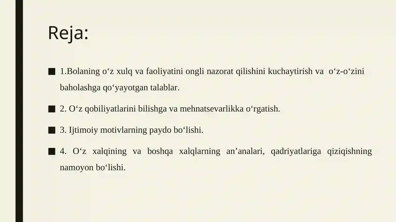 BOSHLANĜICH SINFLARDA "TARBIYA" FANINING BOSQICHMA-BOSQICH AMALIYOTGA JORIY ETISH 2