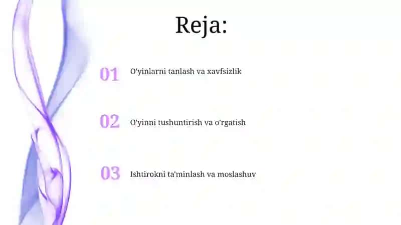 Harakatlioʻyinlarnioʻrgatish 2