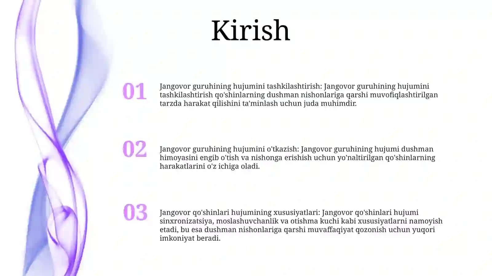 Jangovor Guruhni Shahar Va Alohida YoʻNalishlarda Hujumni Tashkillash Va Olib Borishning Xususiyatlari 2