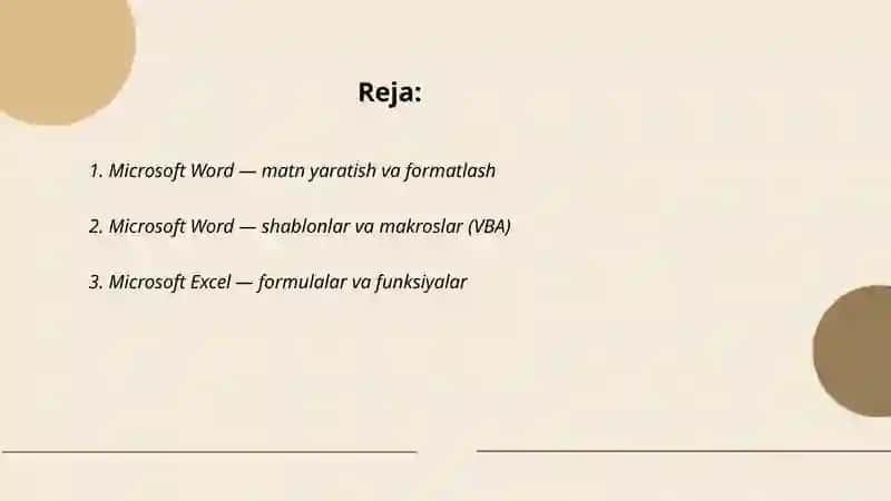 Microsoft Office 2