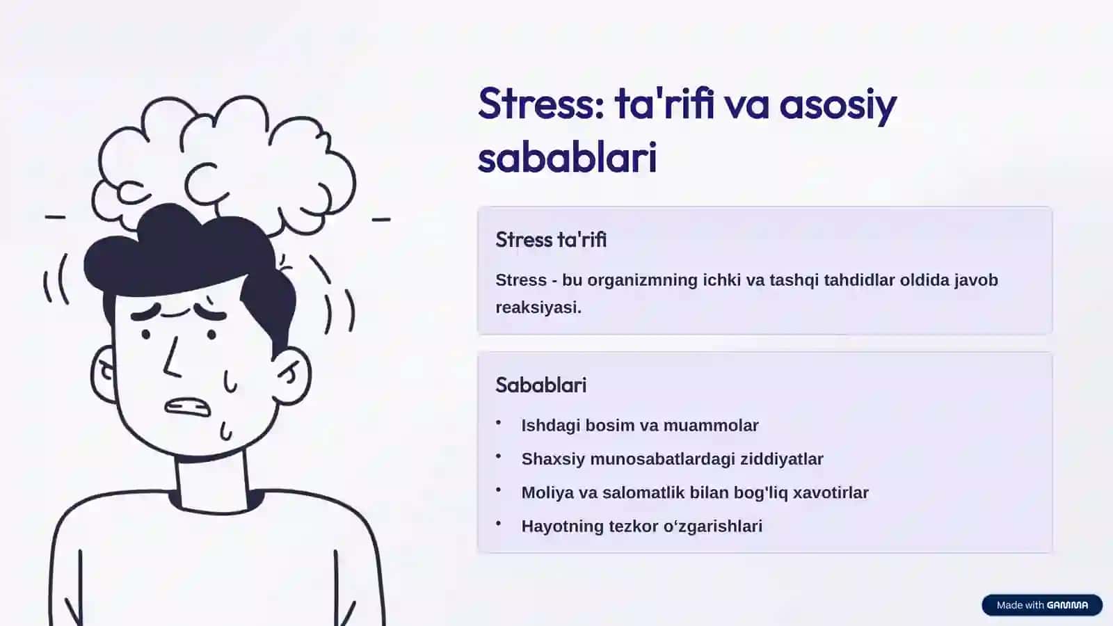 Stressni boshqarish: Hayot sifatini yaxshilash yo‘li 2
