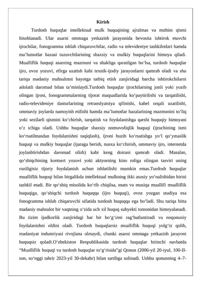 Turdosh huquqlar 2
