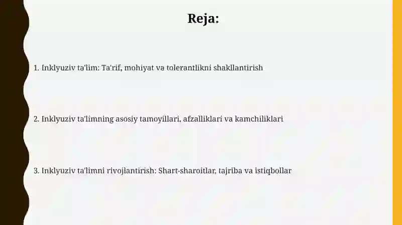 Inklyuziv ta'lim tolerant muhitni yaratish resursi sifatida 2