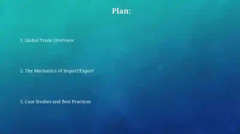 Import and Export 2