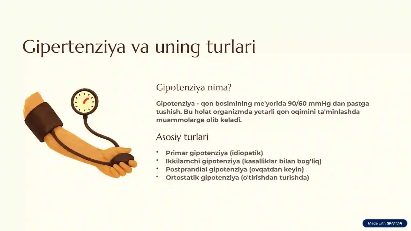 Gipertenziv vositalar: Organizm tonusini kuchaytiruvchi dorilar 2