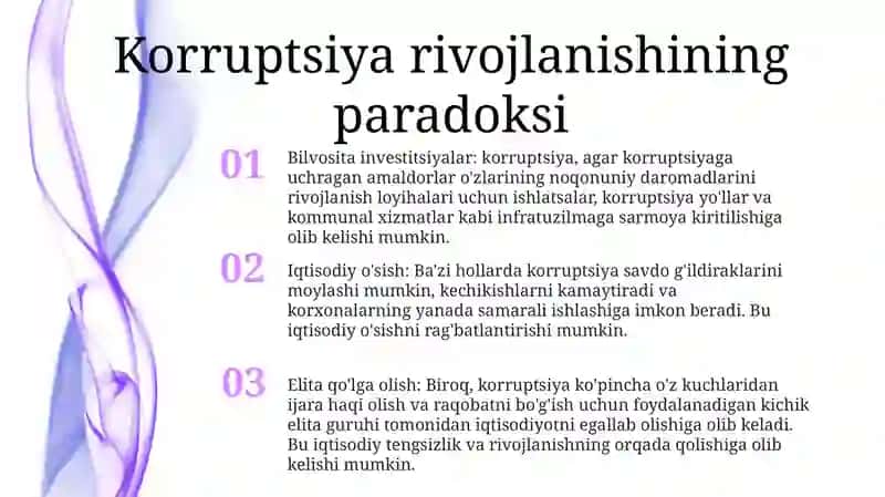 Korrupsiya Taraqqiyot Kashandasi 2