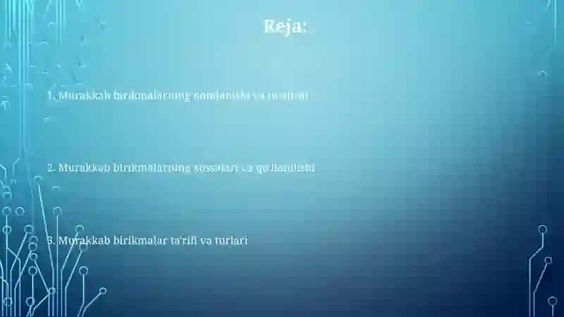 Kompleks birikmalar 2