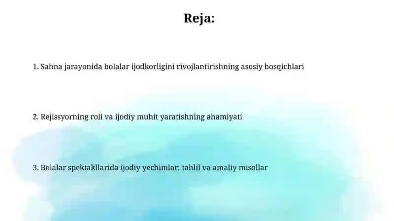 Ijodkorlikning ta'rifi va nazariyalari 2