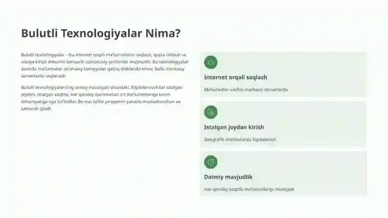 Bulutli Texnologiyalar 2