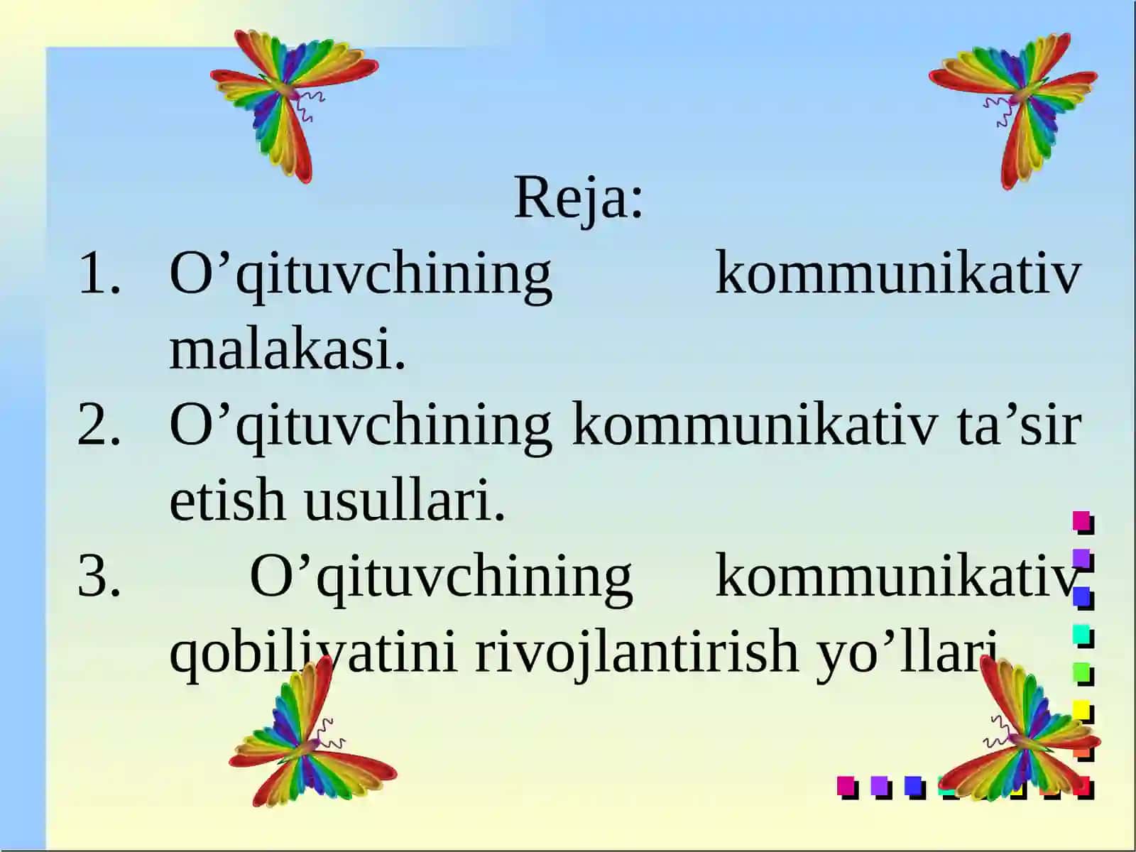 Kommunikativ qobiliyat va pedagogik ta'sir ko'rsatish 2