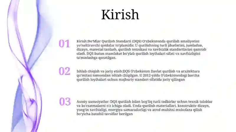 DoʻMlar Qurilish Standarti 2