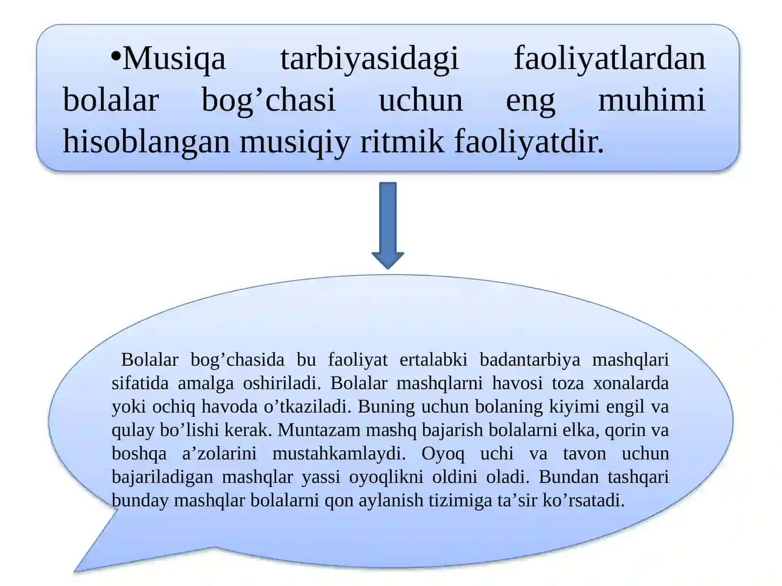 5-Mavzu. Musiqiy ritmik faoliyat(katta va maktabgacha tayyorlov guruhlari misolida) 2